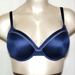 34A Maidenform SE9500 9500 Self Expressions Memory Foam with‎ Lift UW Bra Navy
